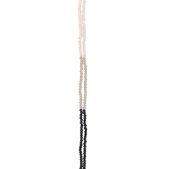 3.5mm Ombre AB Glass Faceted Round Beads, 100ct. by Bead Landing™